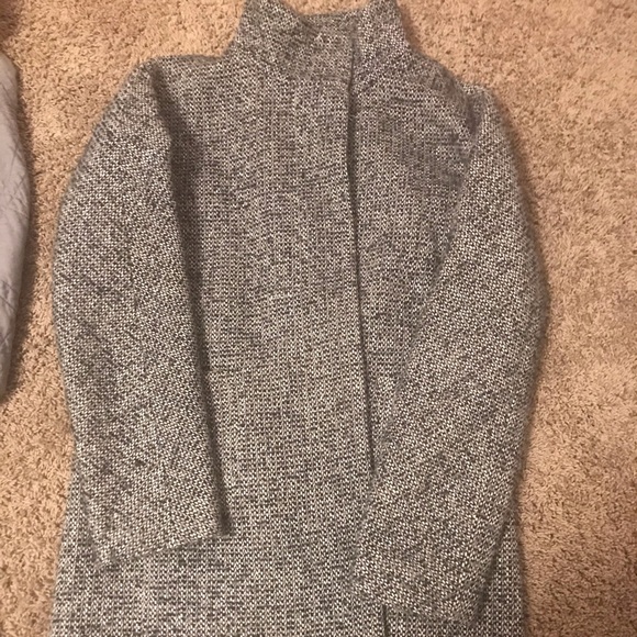 Jcrew dark grey/blue coat - Picture 3 of 10